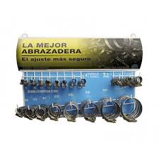 Exhibidor Abrazaderas